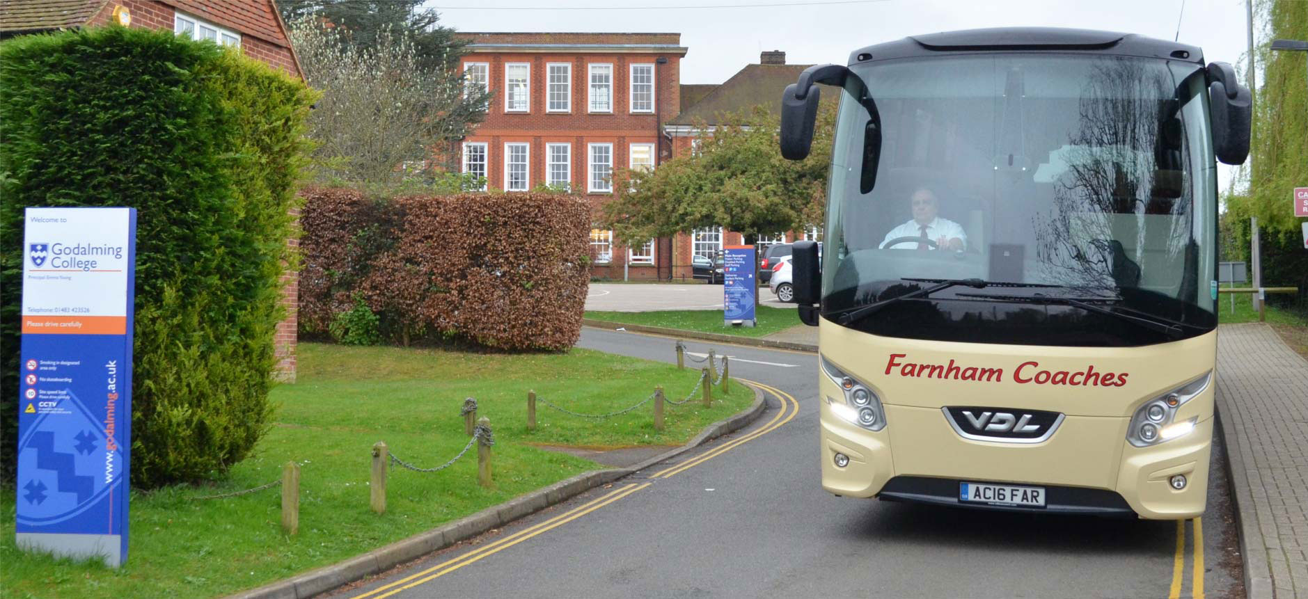 School Coach Hire Farnham Coaches
